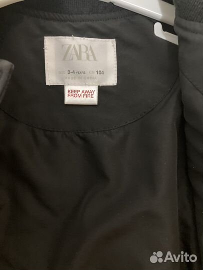 Куртка бомбер zara 104