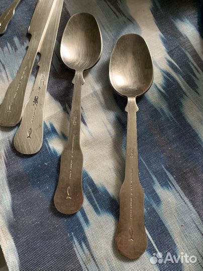 Gervasoni Paola Navone Серебряные ложки ножи