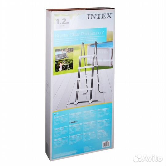 Лестница для каркасного бассейна intex
