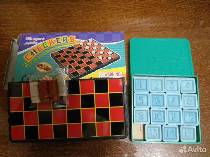 Пазлы для малышей шашки,15нашки