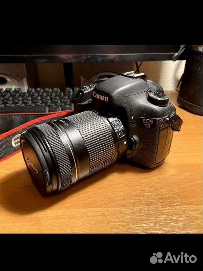 Зеркальный фотоаппарат canon 7d body