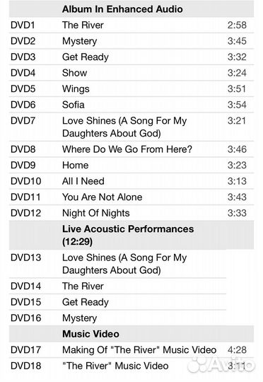 Live-Songs from Black Mountain CD+DVD DualDisc