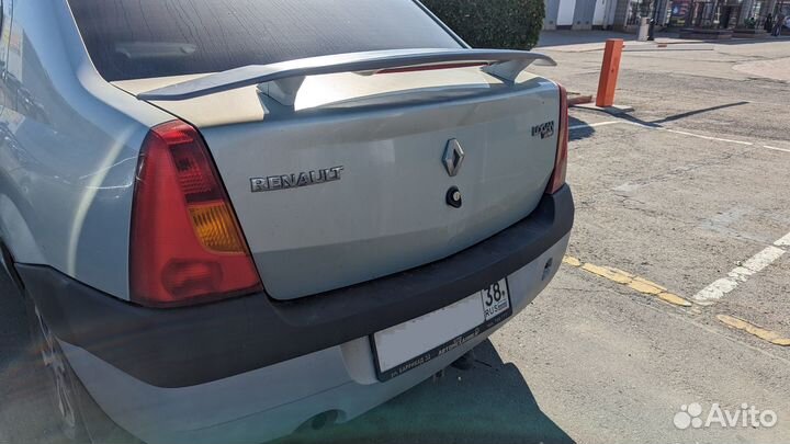 Спойлер Renault Logan 1