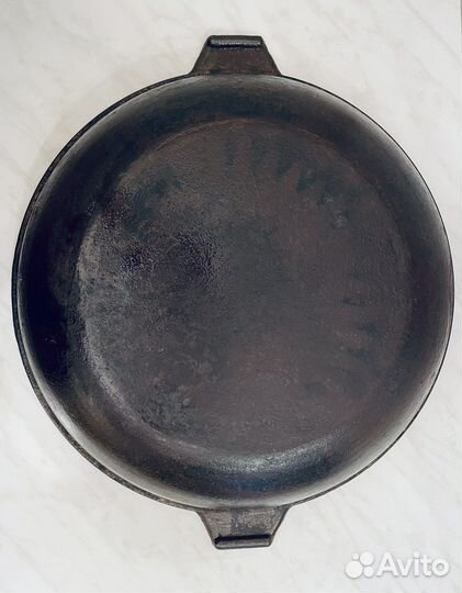 Сковорода чугунная d 35,5см; 25см.; 22см