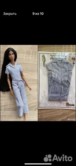 Одежда аутфит для куклы Барби,Поппи