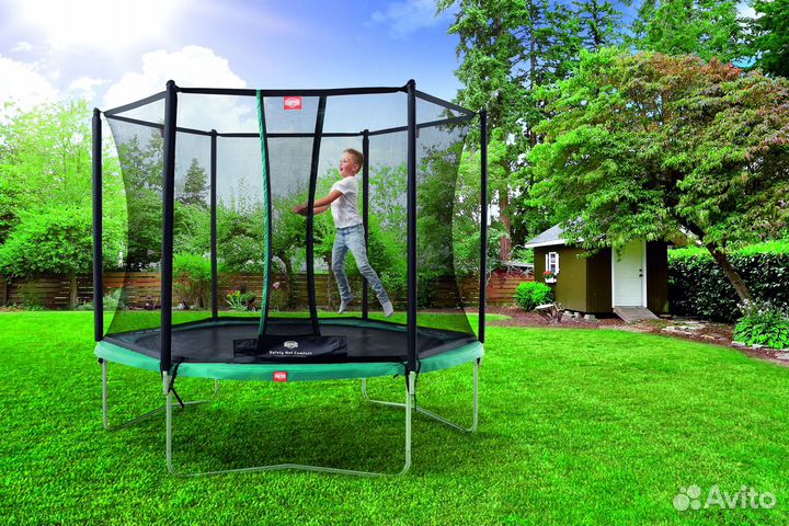 Батут с сеткой