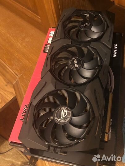 Видеокарта Asus rx 5700 xt 8gb rog strix