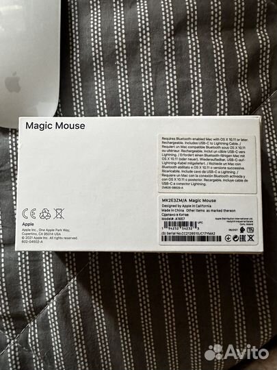 Мышь Apple magic mouse 3
