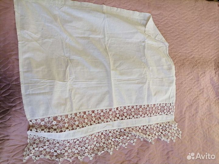 Кружевные салфетки, накомодник