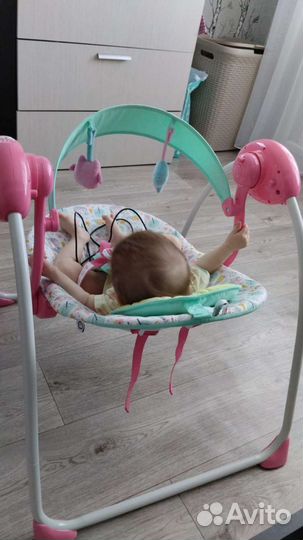 Детские качели в отл состоянии