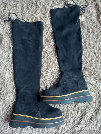 Ботфорты зимние женские 40