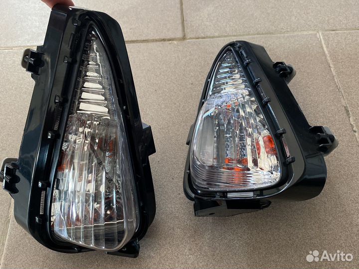 Поворотники в бампер Камри 55