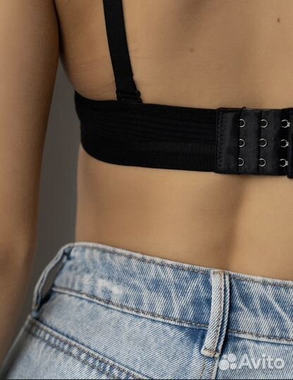 Бюстгальтер детский черный