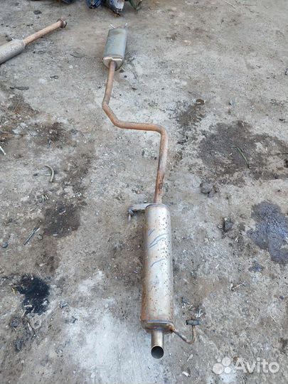 Выхлопная система на Шевроле Авео т300 t300