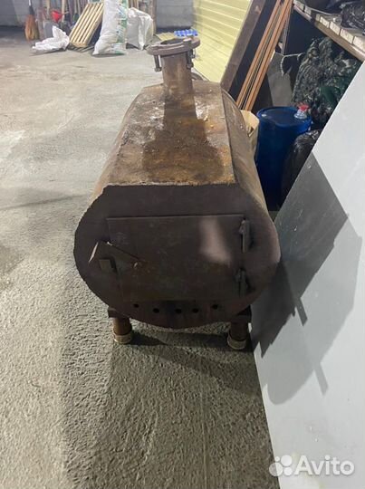 Печь буржуйка для гаража