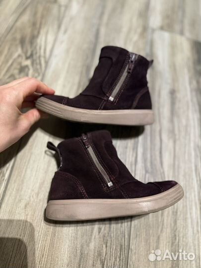 Демисезонные ecco 28 ботинки