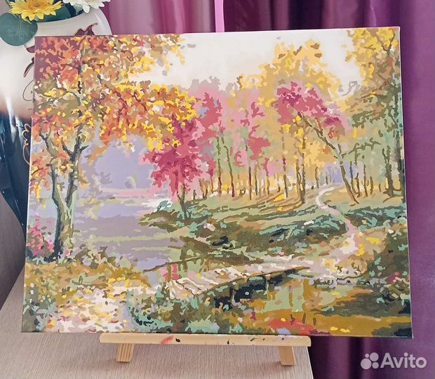 Картина акрилом,холст на подрамнике