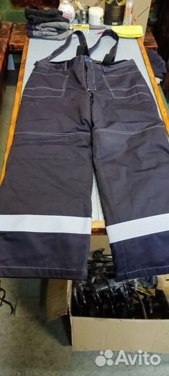 Брюки ватные тёплые спецодежда