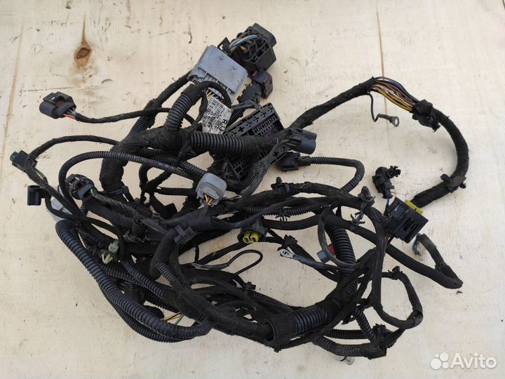 Проводка передней части фар на Opel Astra J