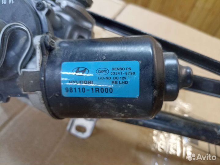 Трапеция дворников solaris 1