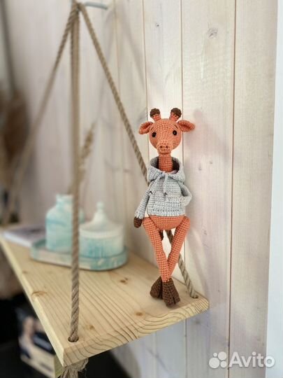 Вязанный жираф