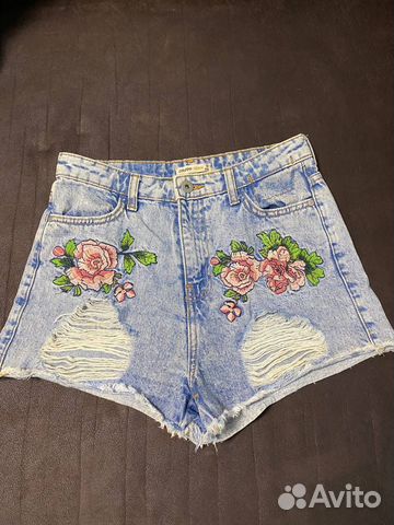 Шорты джинсовые