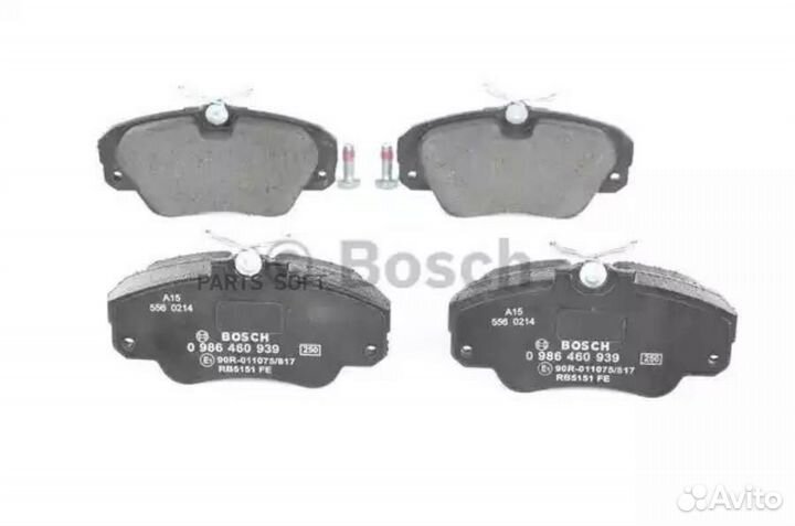 Bosch 0986460939 0 986 460 939 382 00FDB686 колодк