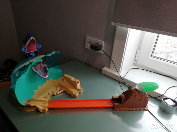 Hot wheels трек Акула