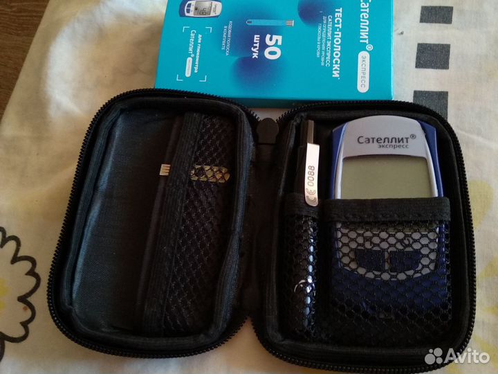 Глюкометр Сателлит экспресс с тест-полосками