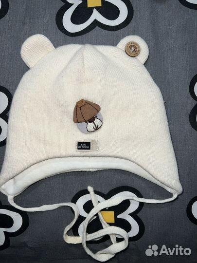 Шапка для малыша 46-48