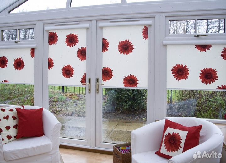 Рулонные шторы. Не требуют сложного ухода