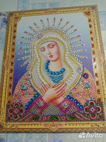 Икона алмазная мазайка