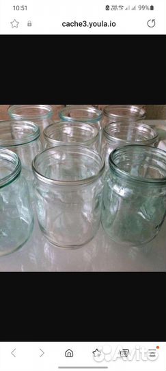 Стеклянная банка 0,5л 1л 2 л 3 л