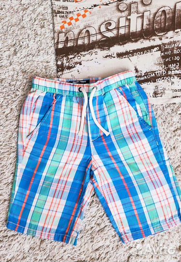 Комплект Шорты Next 5-7л+ майка, джинс