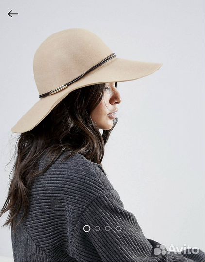 Новая шляпа only wool