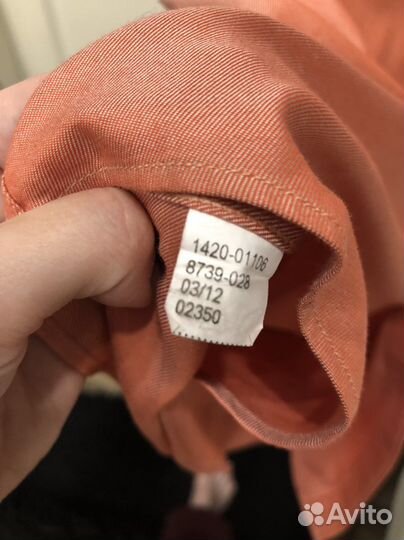 Винтажная брендовая мужская рубашка Jos a Bank M