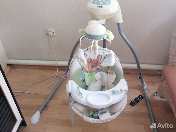 Детские электронные качели бу
