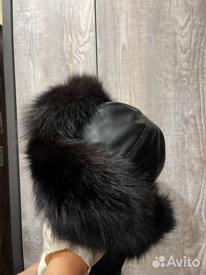 Женская зимняя шапка меховая норка