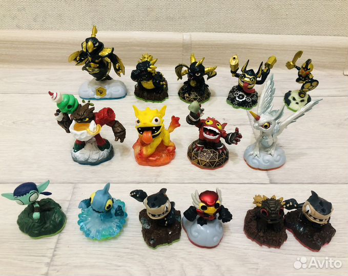Skylanders уникальные и легендарные фигурки