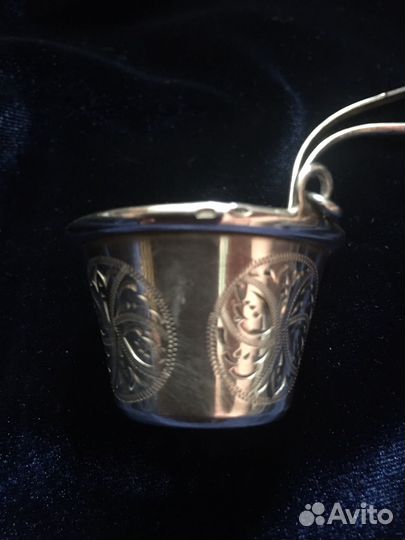 Ситечко для чая серебро 875 СССР