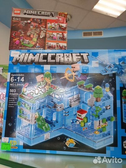 Майнкрафт, конструкторы, магнитный конструктор