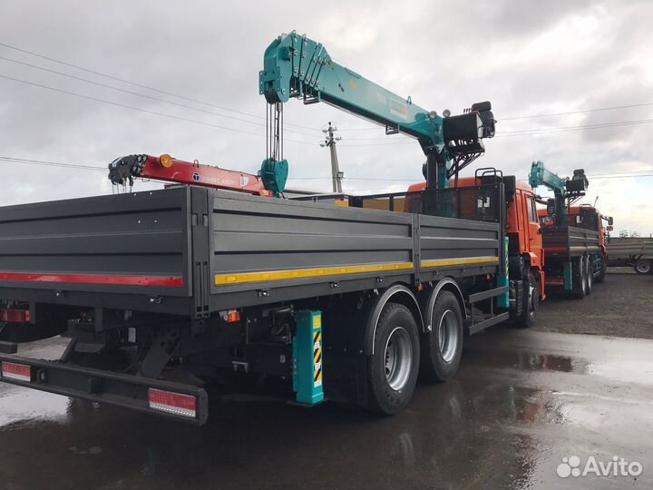 КАМАЗ 65115-3094-48 с КМУ, 2022