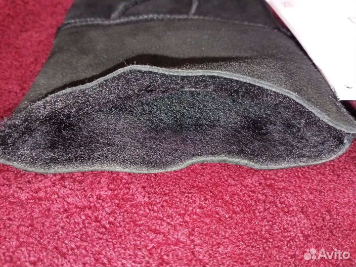 Перчатки женские кожаные 7.5 новые