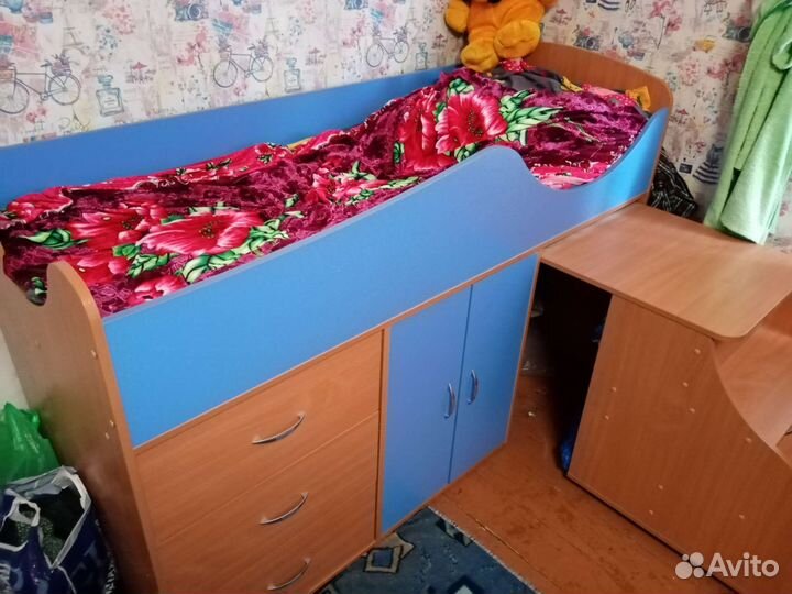 Детская кровать чердак