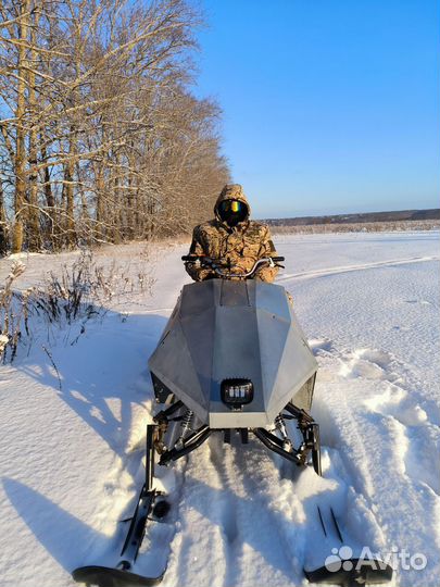 Самодельный снегоход