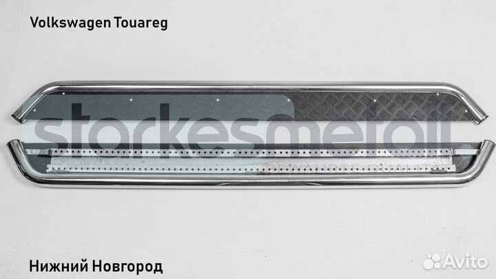 Пороги подножки Volkswagen Touareg Standart