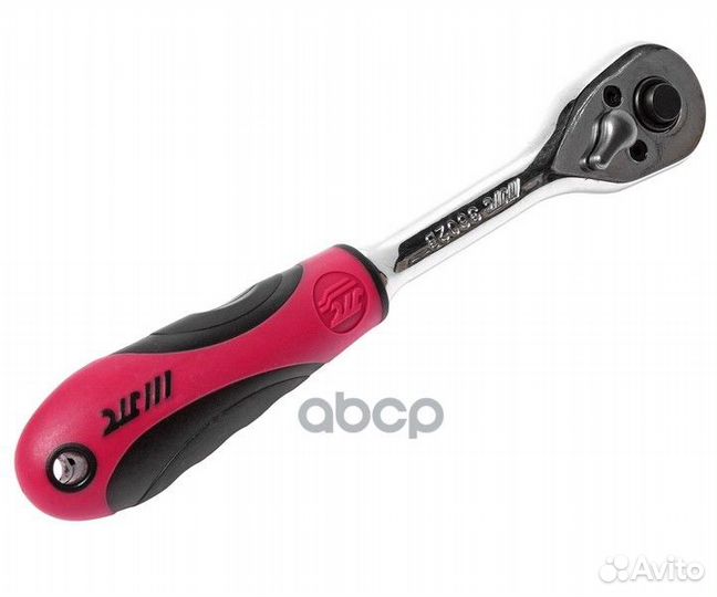 Трещотка 1/4 36-зубцовая с резиновой рукояткой