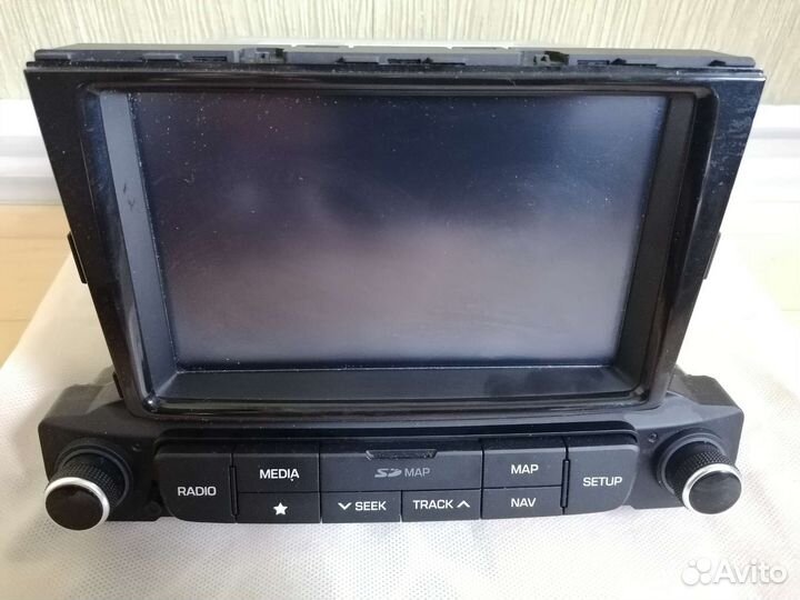 Штатная магнитола на hyundai solaris 2