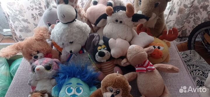 Мягкие игрушки пакетом