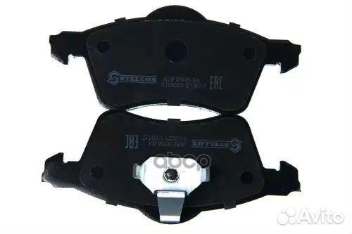 1627 000-SX колодки дисковые передние VW T4